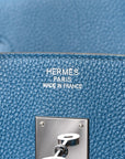 Togo Birkin 35 Bleu Izmir