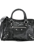Agneau Arena Silver Hardware Small Le City Black