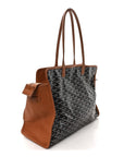 Goyardine Sac Hardy Pet Carrier PM Black Gold