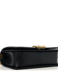 Caviar Quilted Medium Boy Flap Black