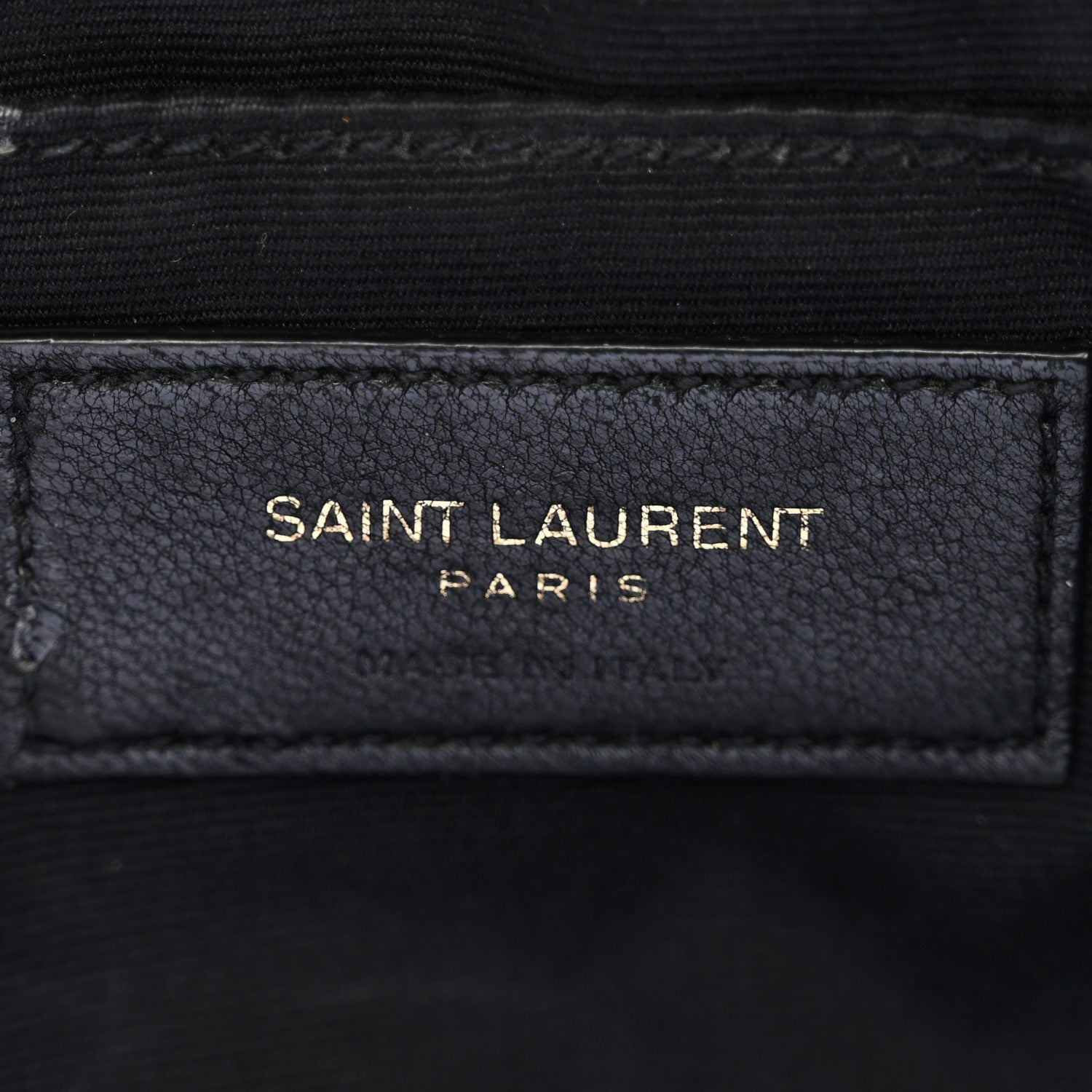 Calfskin Matelasse Monogram Lou Camera Bag Black