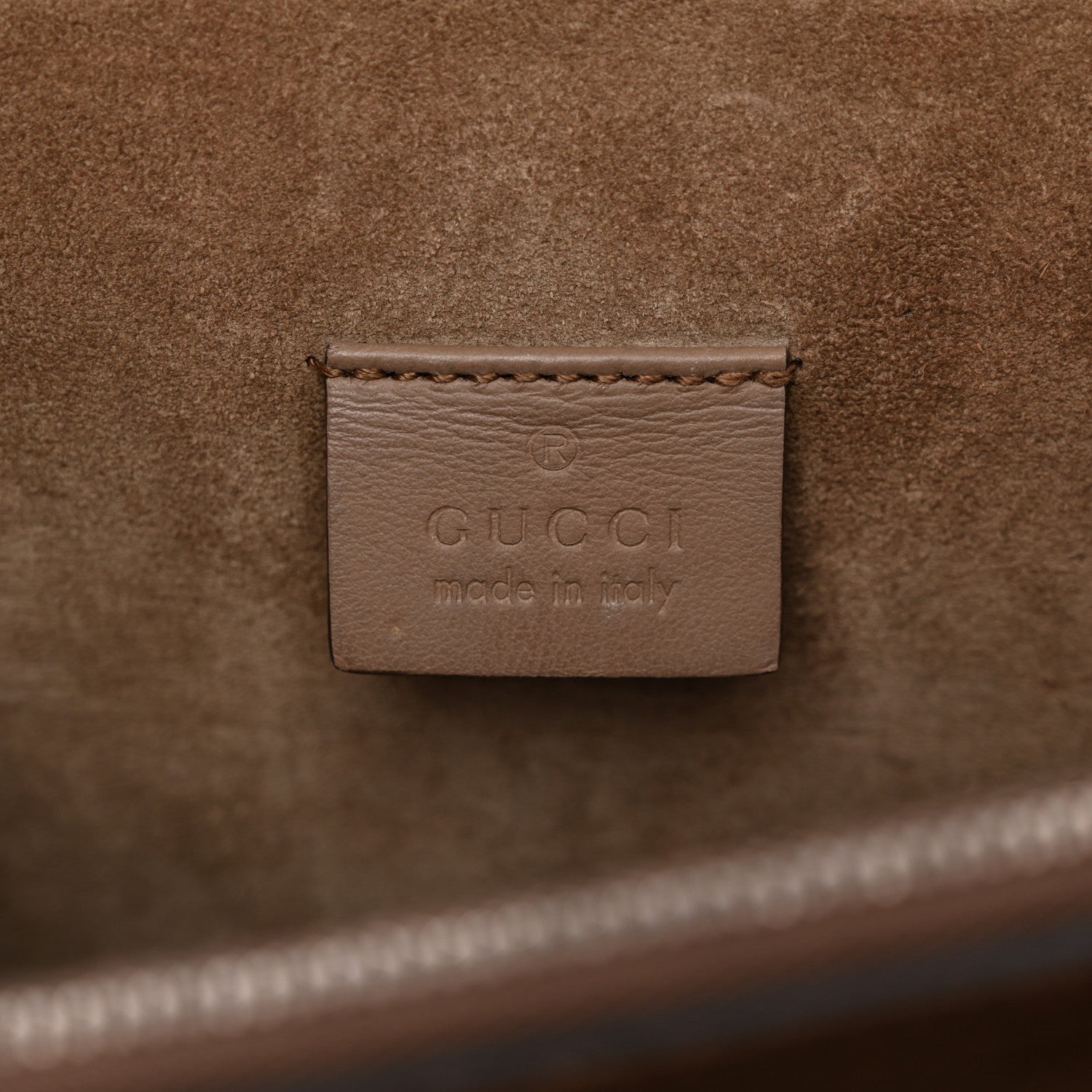 GG Supreme Monogram Small Dionysus Shoulder Bag Taupe