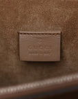 GG Supreme Monogram Small Dionysus Shoulder Bag Taupe