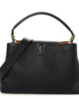 Taurillon Capucines GM Souple Black