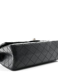 Aged Calfskin Quilted 2.55 Reissue 225 Flap Black