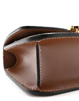 Canvas Calfskin Mini TB Bag Natural Malt Brown