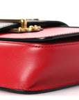 Saffiano City Calf Cahier Belt Bag Fuoco Black