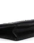 Lambskin Baby D1ORama Flap Bag Black
