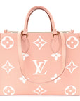 Empreinte Monogram Giant Onthego MM Rose Trianon Crème