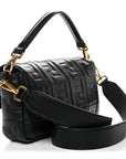 Nappa FF 1974 Embossed Baguette Black