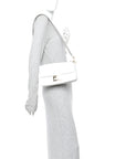 Linen Canvas Vitello King Painting Baguette With Marker Kit White