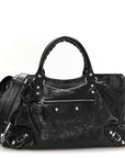 Agneau Giant 12 Silver Hardware City Black