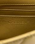 Aged Calfskin Quilted 2.55 Reissue 224 Flap  Khaki