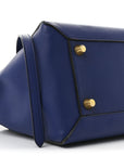 Grained Calfskin Mini Belt Bag Indigo