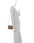 Azalea Calfskin Matelasse Diagonal Super Mini GG Marmont Shoulder Bag Cuir