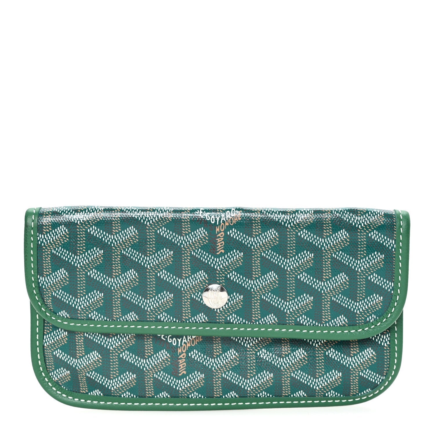 Goyardine Pouch Green