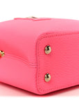 Taurillon Monogram Tuffetage Capucines Mini Fluo Pink