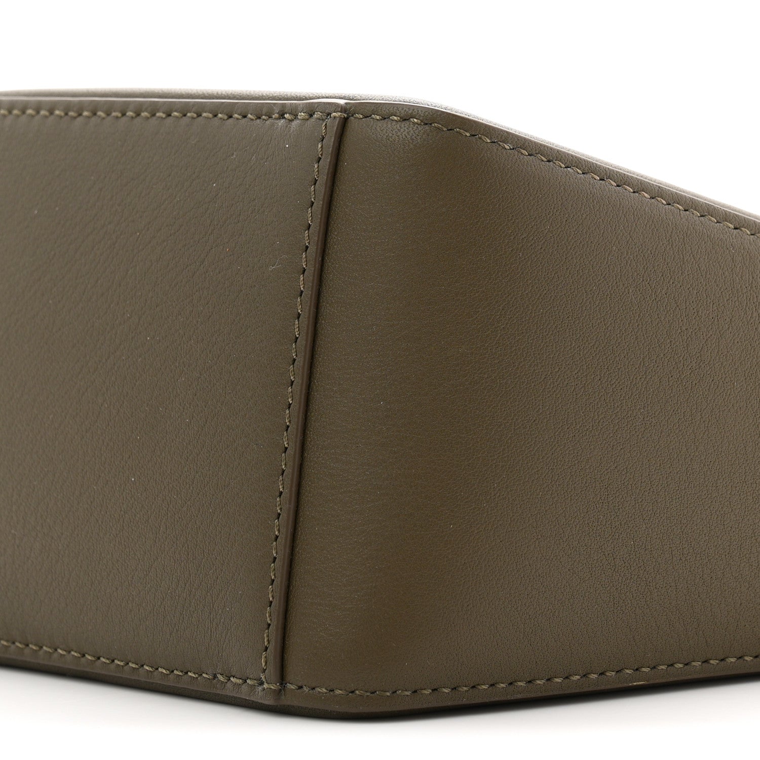 Calfskin Mini Hammock Hobo Vintage Khaki