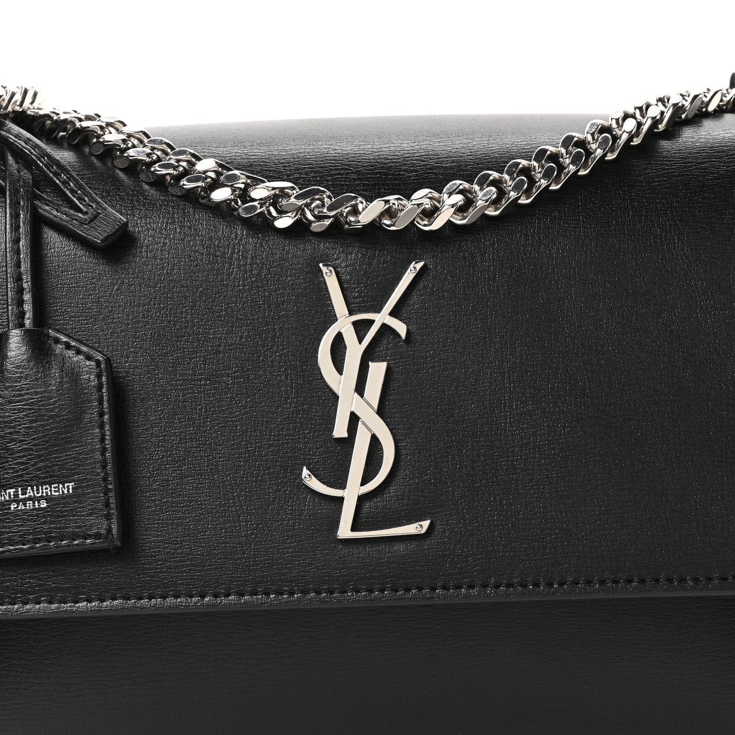 Calfskin Medium Monogram Sunset Black