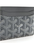 Goyardine Saint Sulpice Card Holder Grey