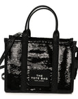 Sequin Small The Tote Bag Black