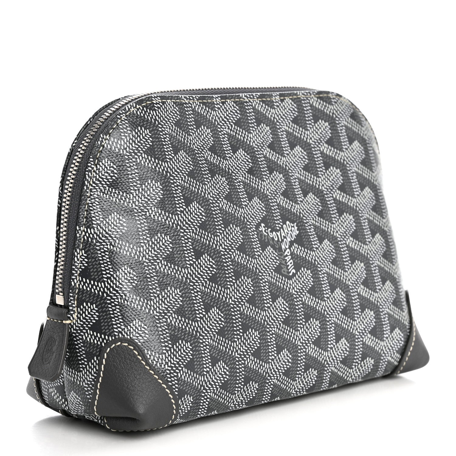 Goyardine Vendome Toiletry Pouch Grey