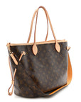Monogram Inside Out Neverfull Bandouliere MM Jaune Safran