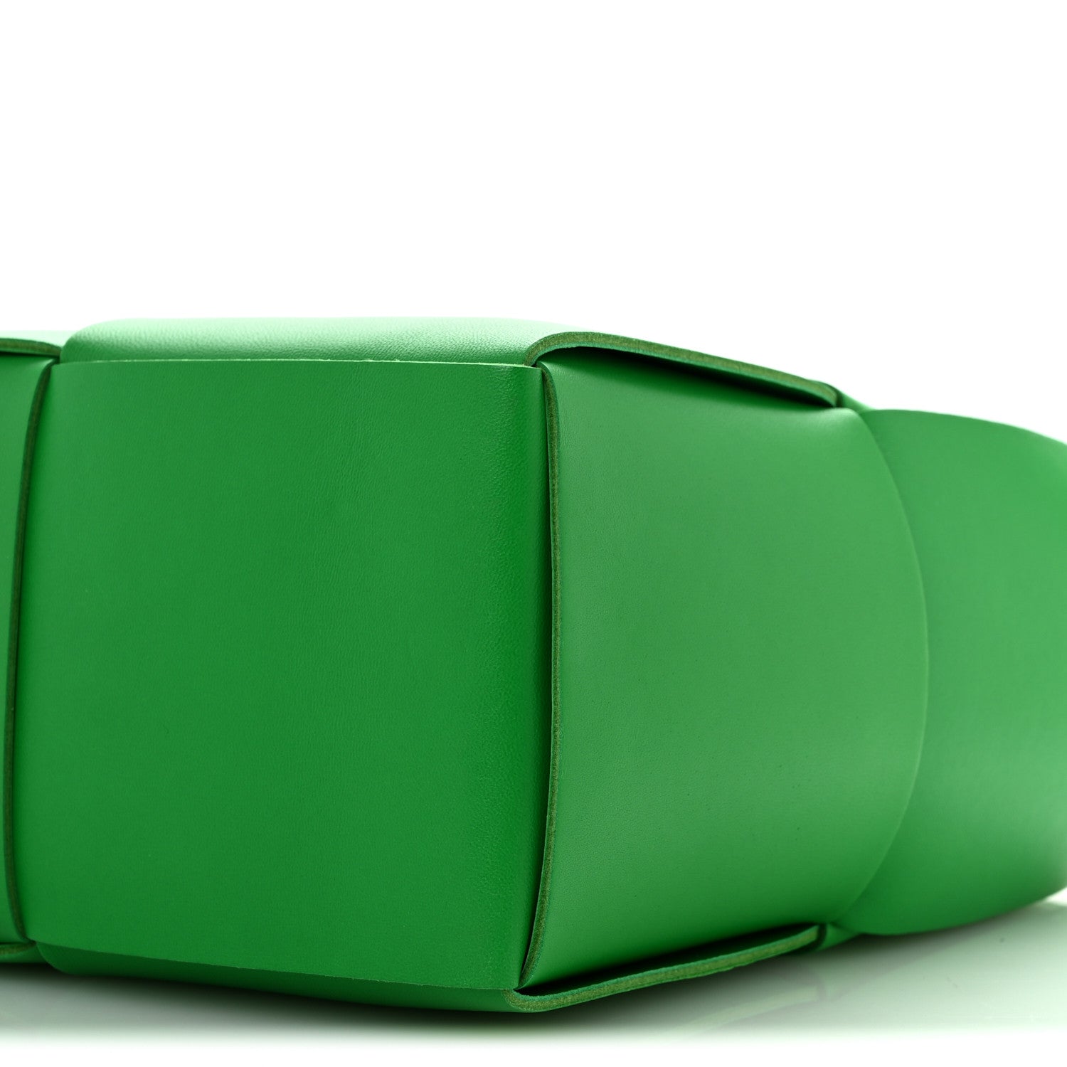 Nappa Maxi Intrecciato Medium Arco Tote Parakeet