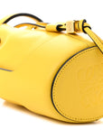 Calfskin Mini Balloon Bucket Bag Yellow