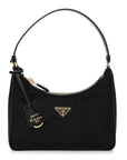 Tessuto Nylon Saffiano Mini Re-Edition 2005 Bag Black