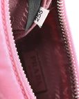Tessuto Nylon Saffiano Mini Re-Edition 2005 Bag Begonia