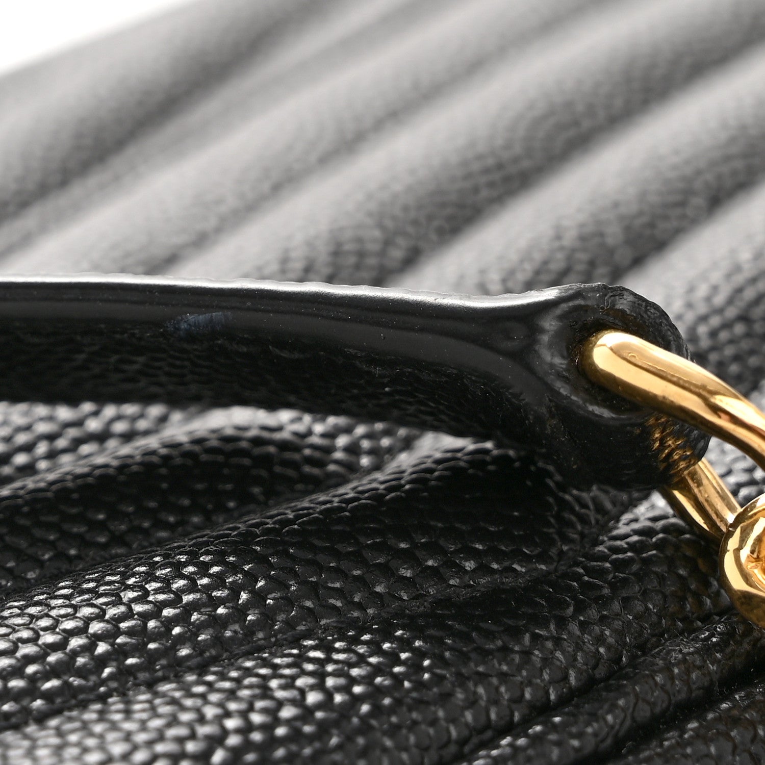 Grain De Poudre Matelasse Monogram Mini Lou Camera Bag Black