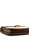 Box Calfskin Medium Classic Box Flap Bag Camel