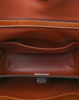Vegetable Tanned Lambskin Mini Rodeo Top Handle Handbag Tan Cowboy