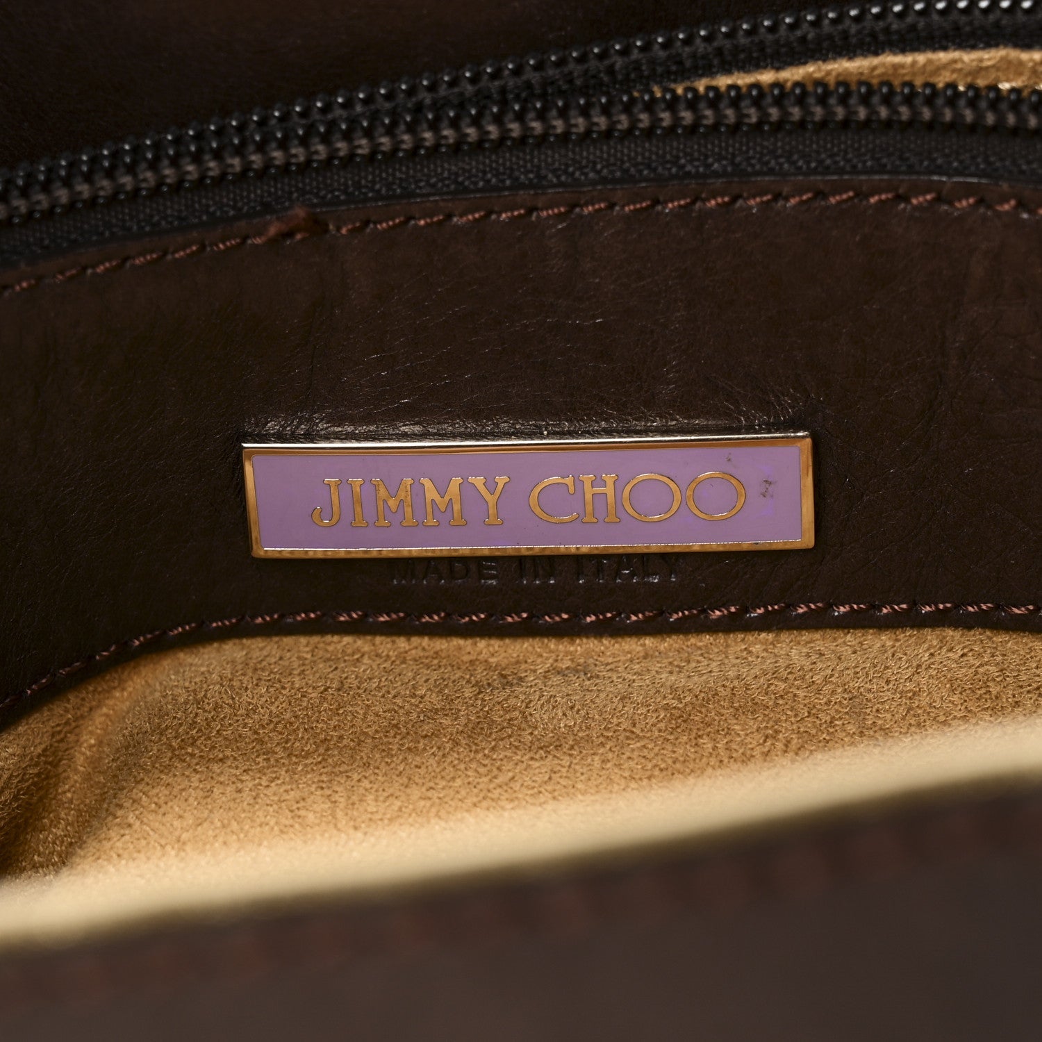 Calfskin Tulita Brown Gold