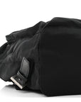 Nylon Vela Small Backpack Black