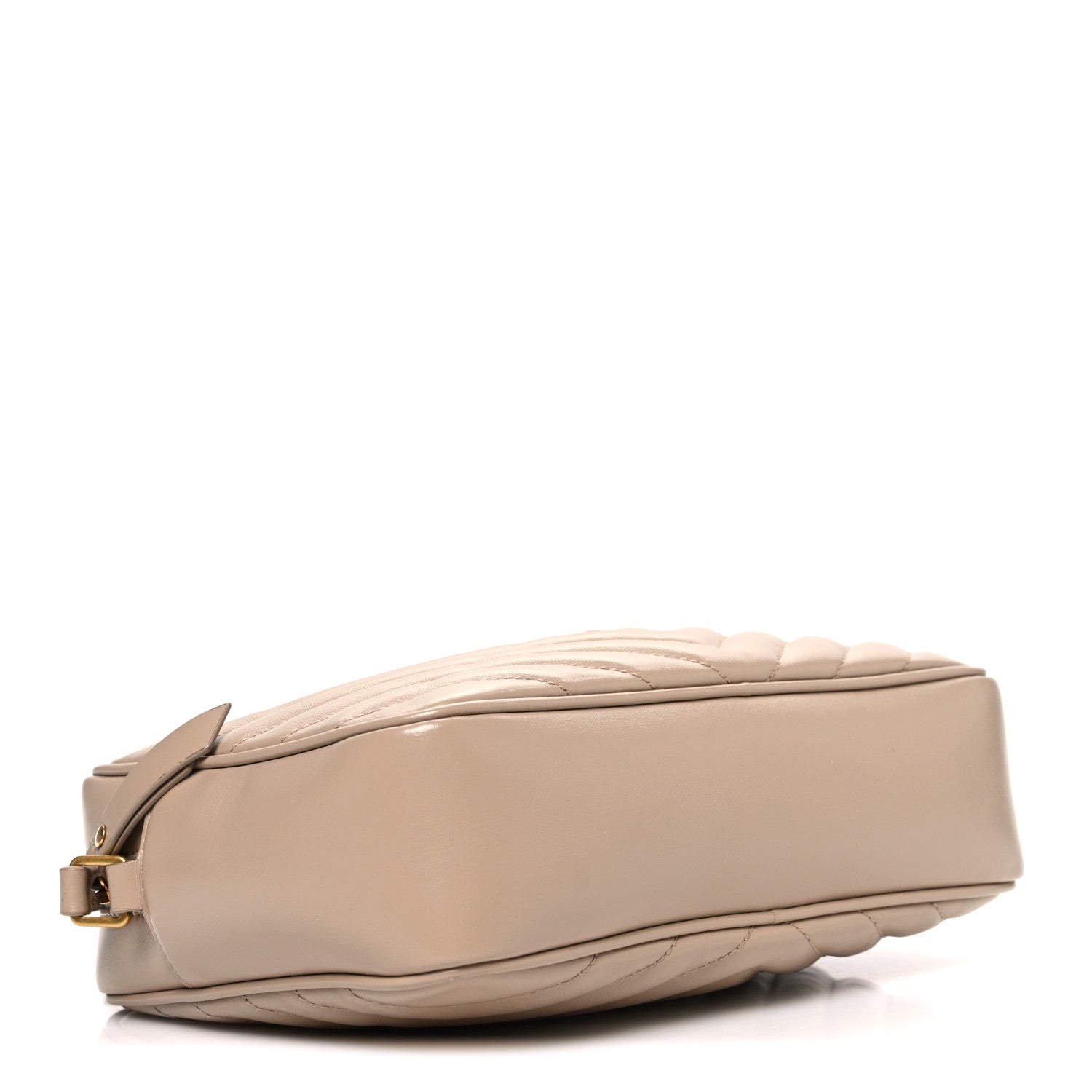 Calfskin Matelasse Monogram Lou Camera Bag Dark Beige