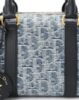 Denim Oblique Groove 20 Bag Blue
