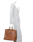 Chevre de Coromandel HAC Birkin 36 Gold