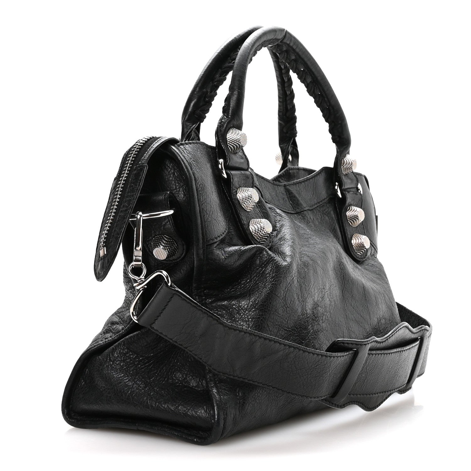 Agneau Giant 21 Silver Hardware City Black
