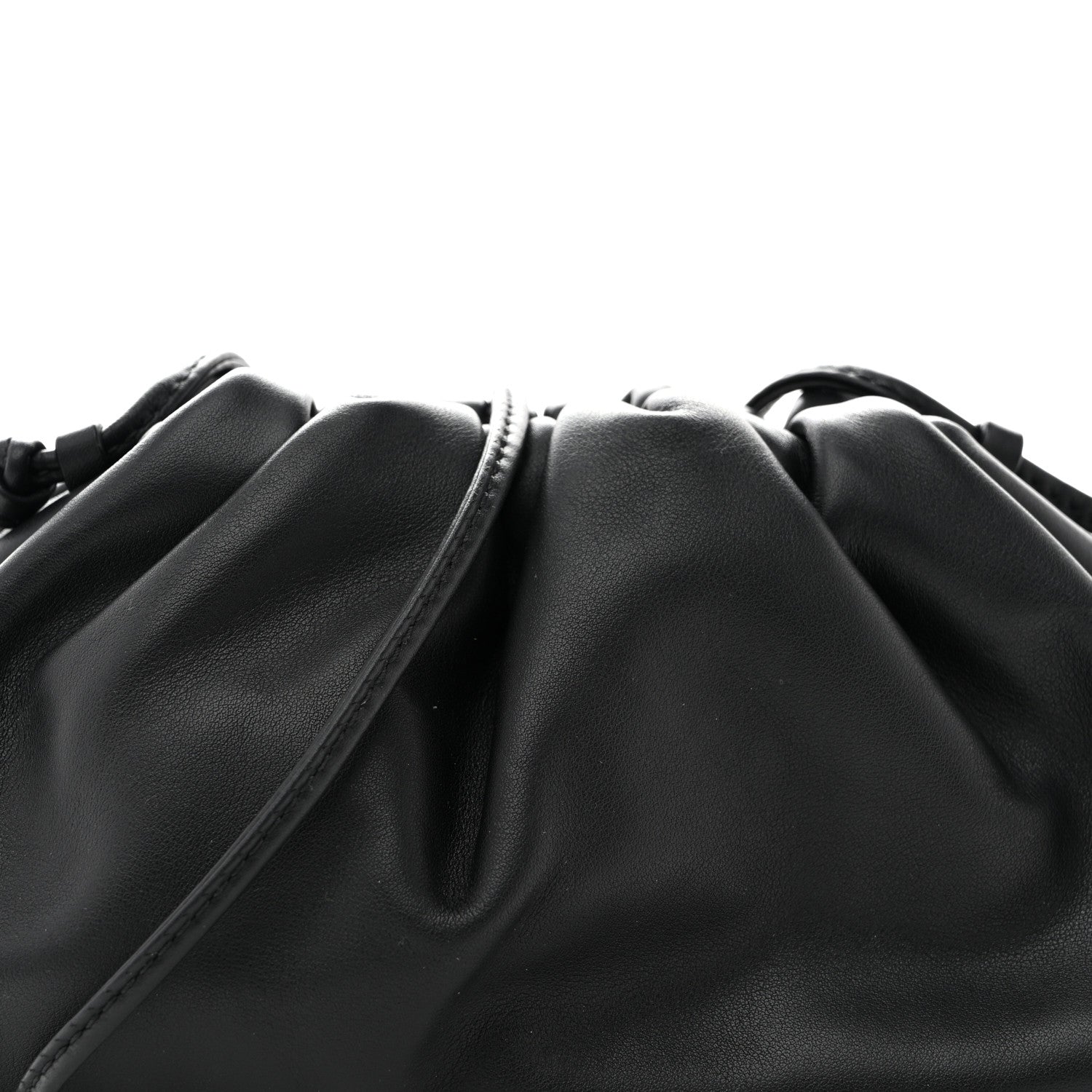 Butter Calfskin The Mini Pouch Black