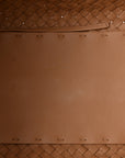 Nappa Intrecciato Medium Paillettes Cabat Beige