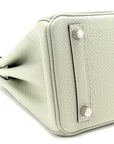 Togo Birkin 25 Gris Neve