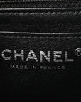 Lambskin Quilted Mini Rectangular Flap Black