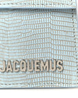 Calfskin Lizard Embossed Le Grand Bambino Light Blue