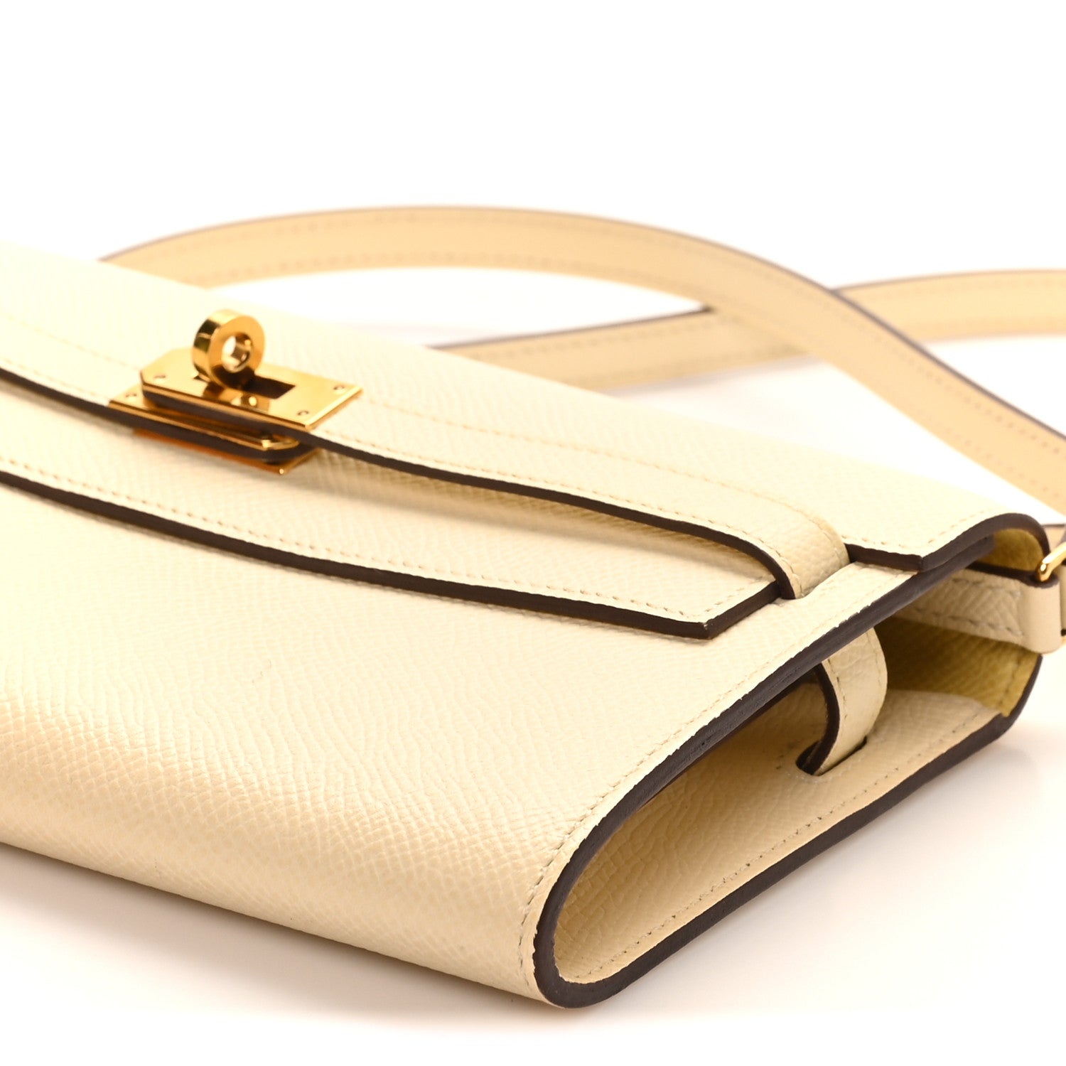 Epsom Verso Kelly Wallet To Go Nata Jaune Poussin