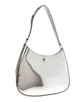 Spazzolato Concert Printed Cleo Shoulder Bag Argento