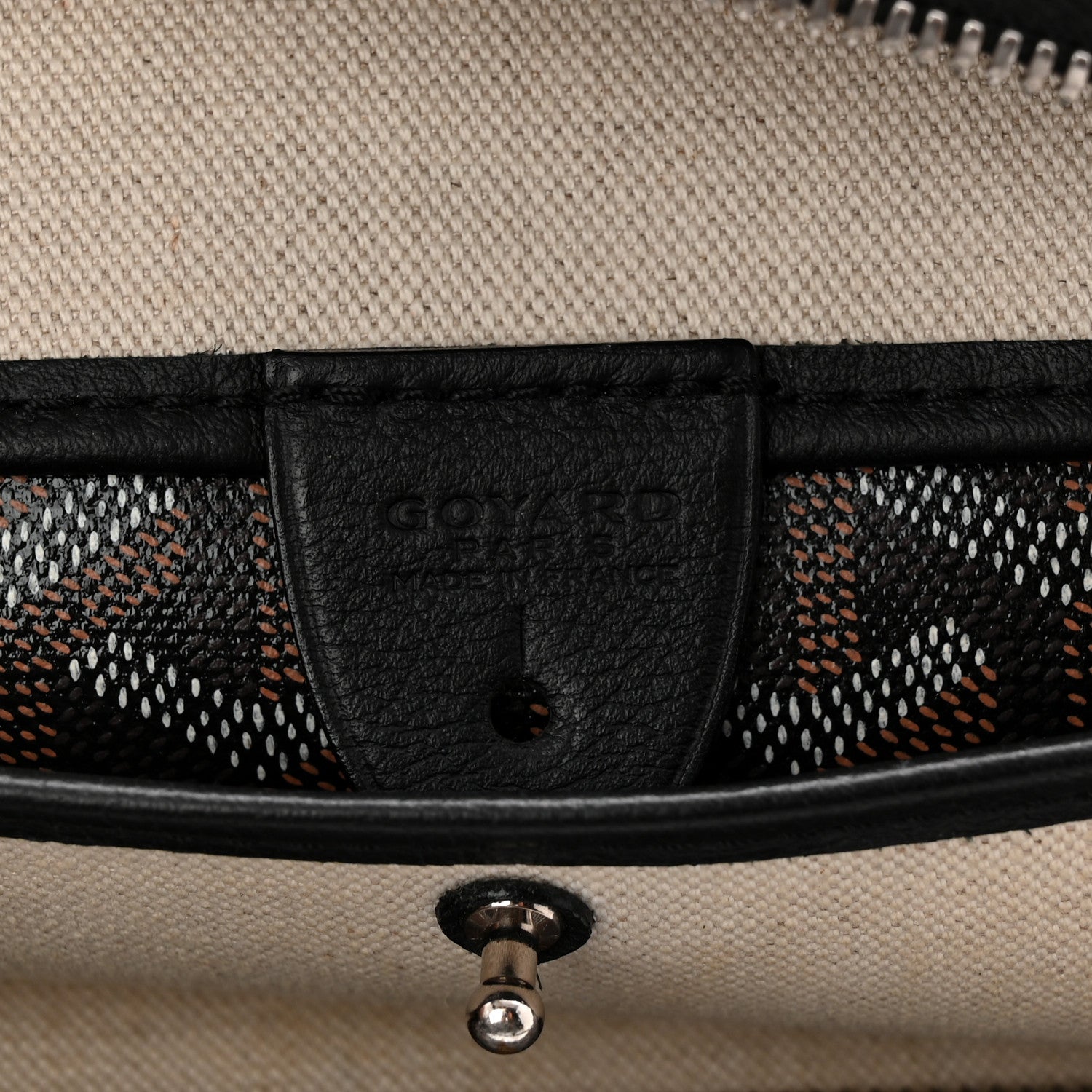 Goyardine Artois MM Black