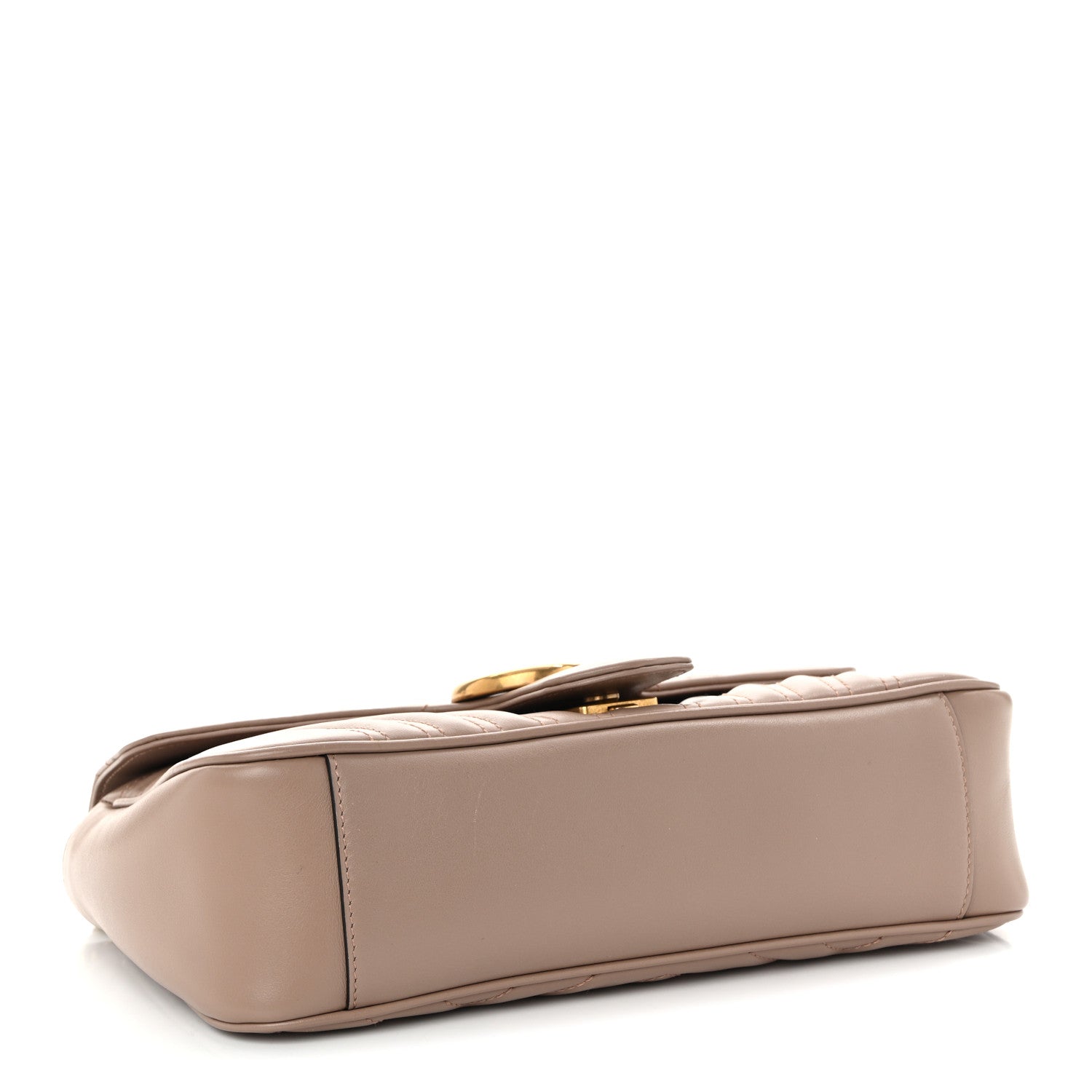 Calfskin Matelasse Small GG Marmont Shoulder Bag Porcelain Rose
