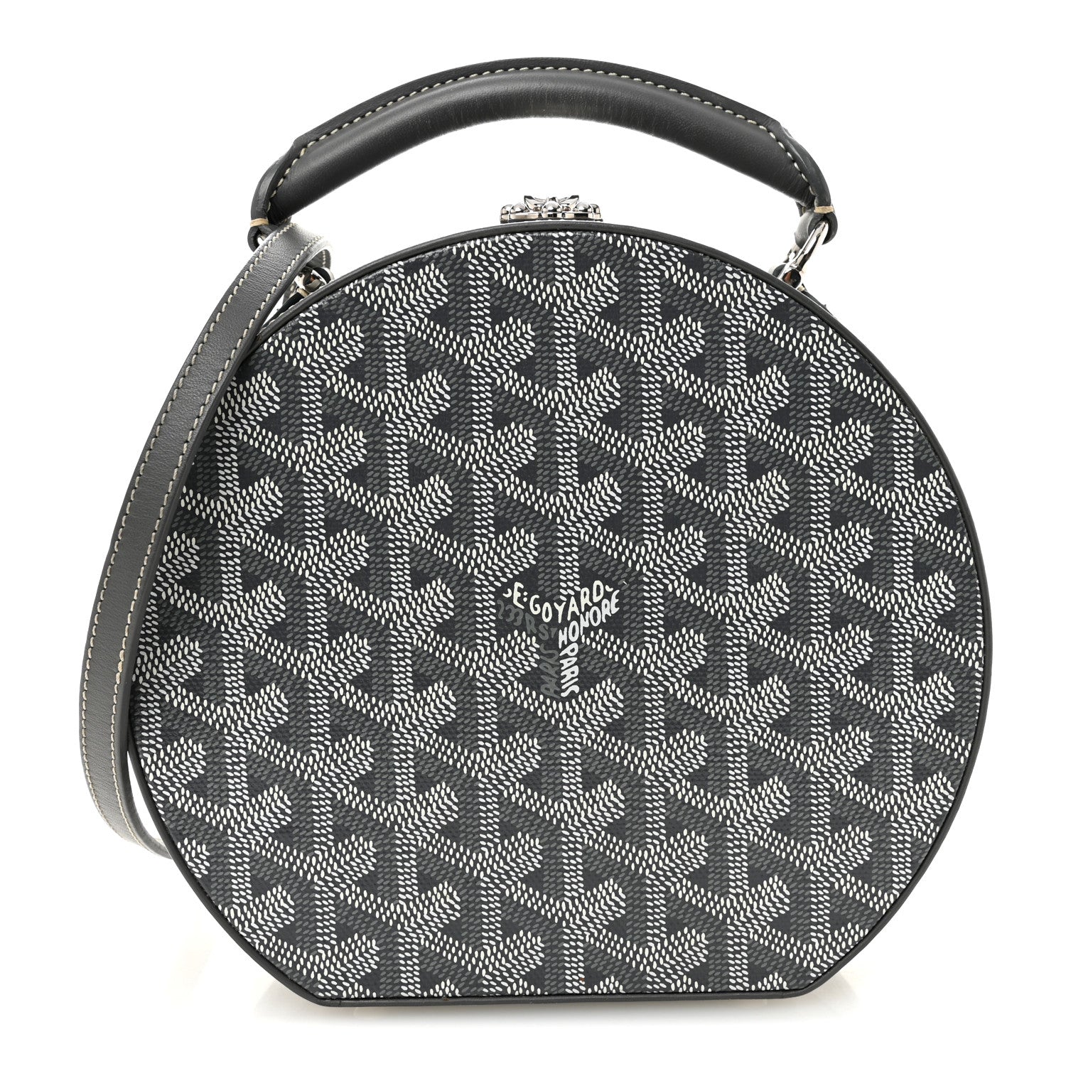 Goyardine Alto Hatbox Grey